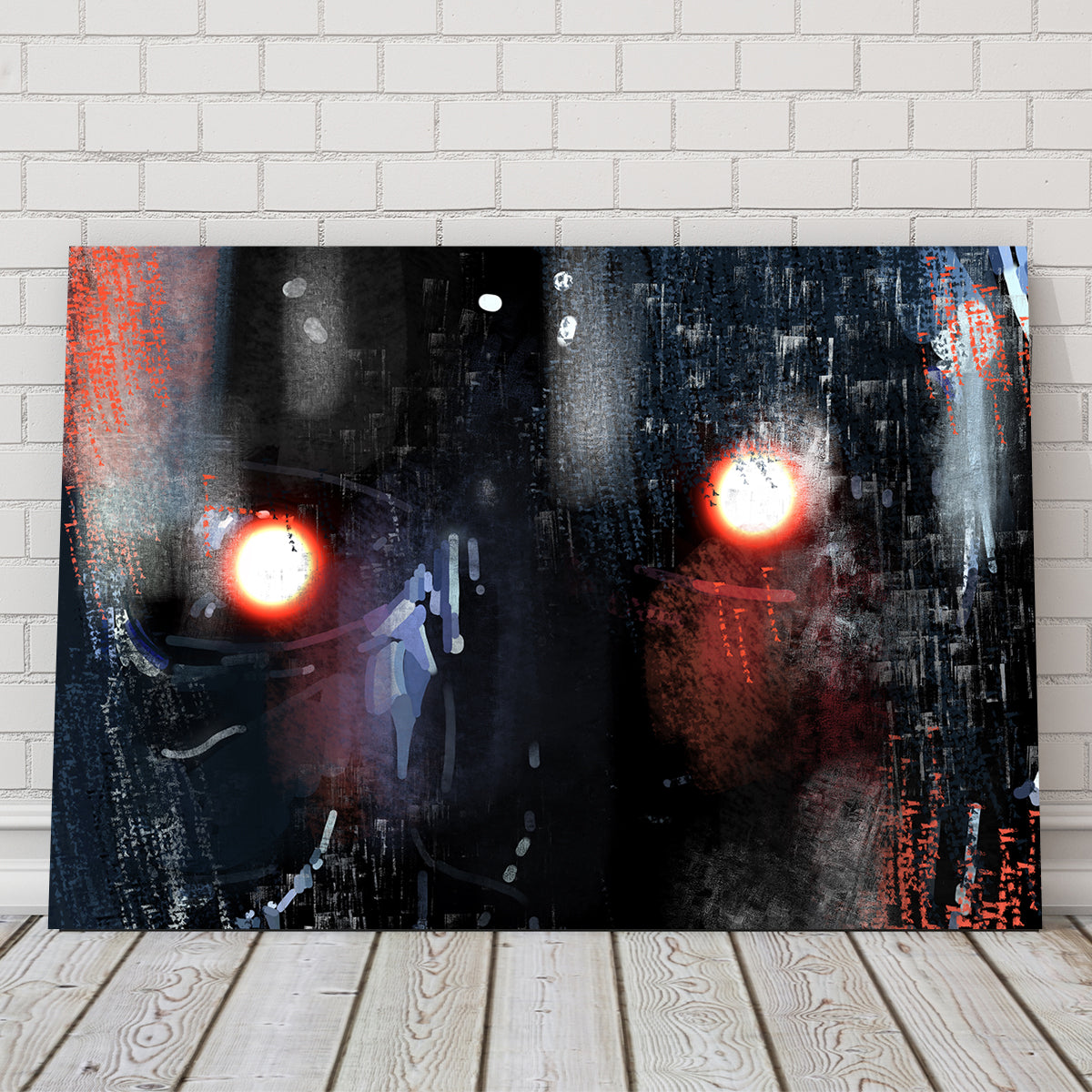 Stunning Terminator Eyes Wall Art by Andy Brackpool