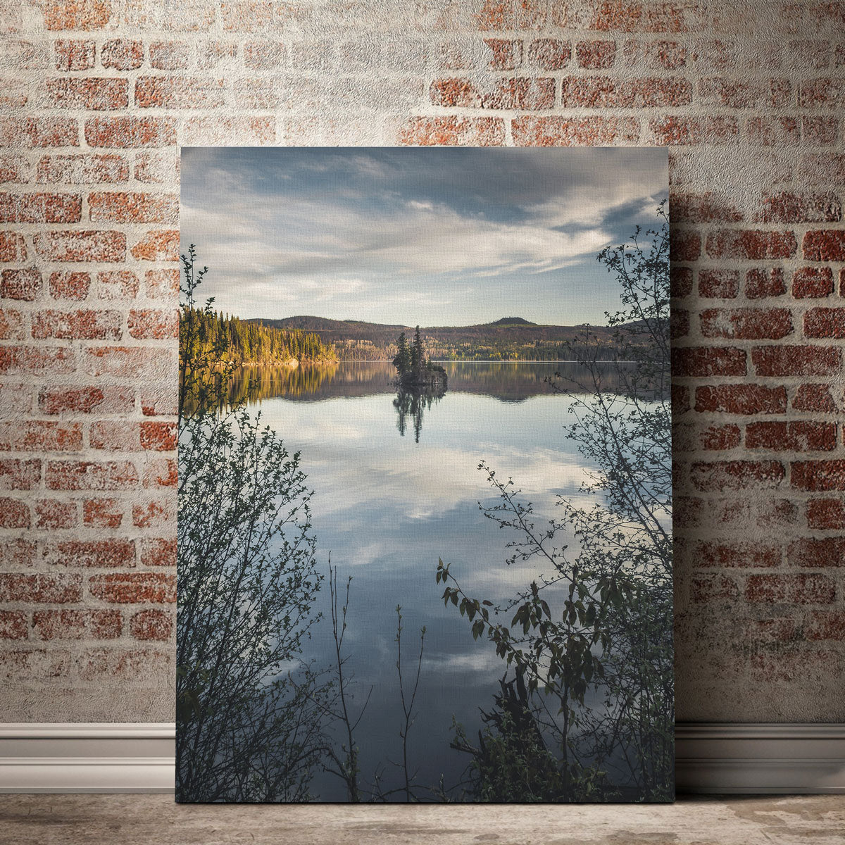 Stunning Francois Lake Wall Art by Mike Cotton