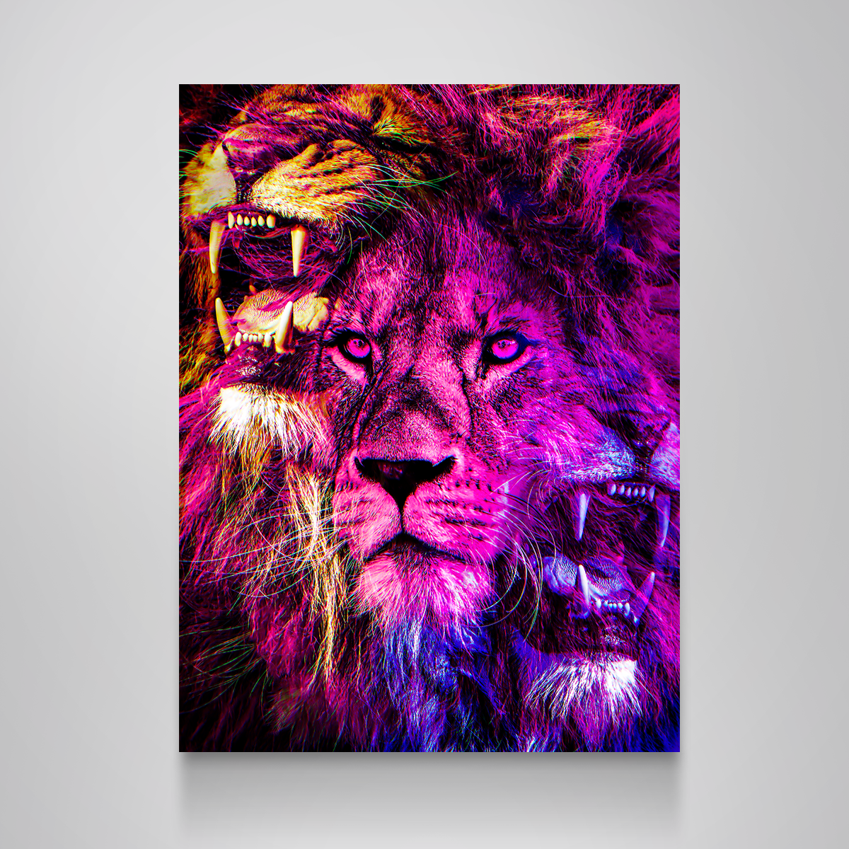 Stunning Lions Wall Art by Manuel Luces