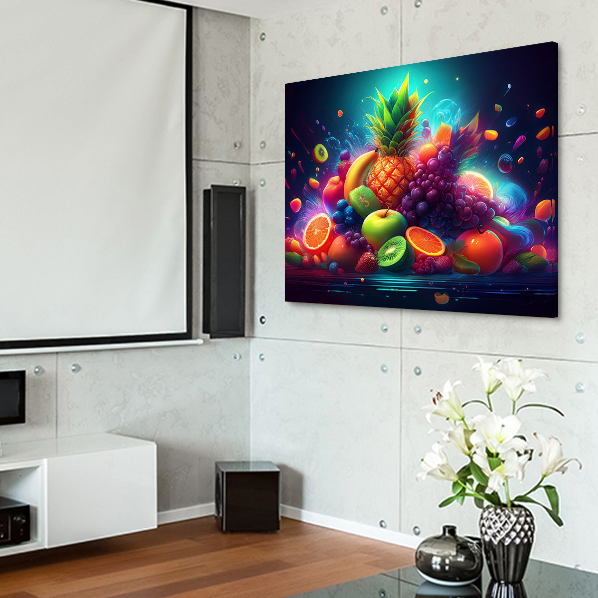 Exquisite Fresh Fruits Wall Art for Stunning Home Decor