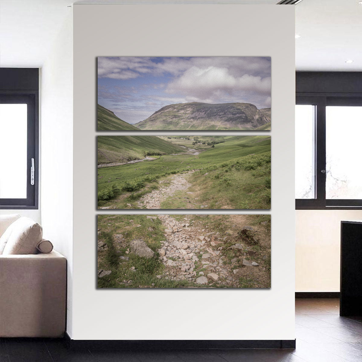 Stunning Rocky Path Wall Art by Mike Cotton
