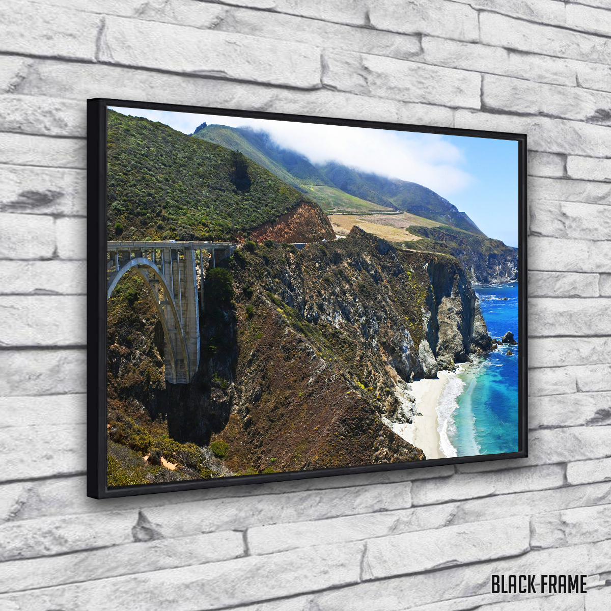 Stunning Bixby Creek Bridge Wall Art for Home Decor
