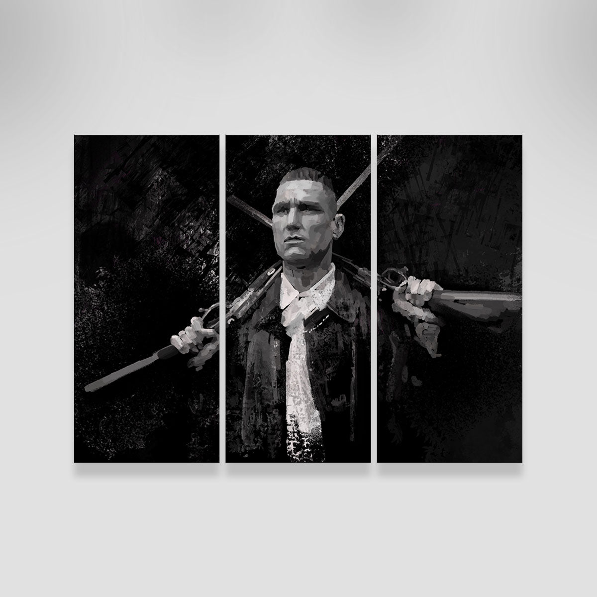 Stylish Lock Stock Wall Art by Andy Brackpool