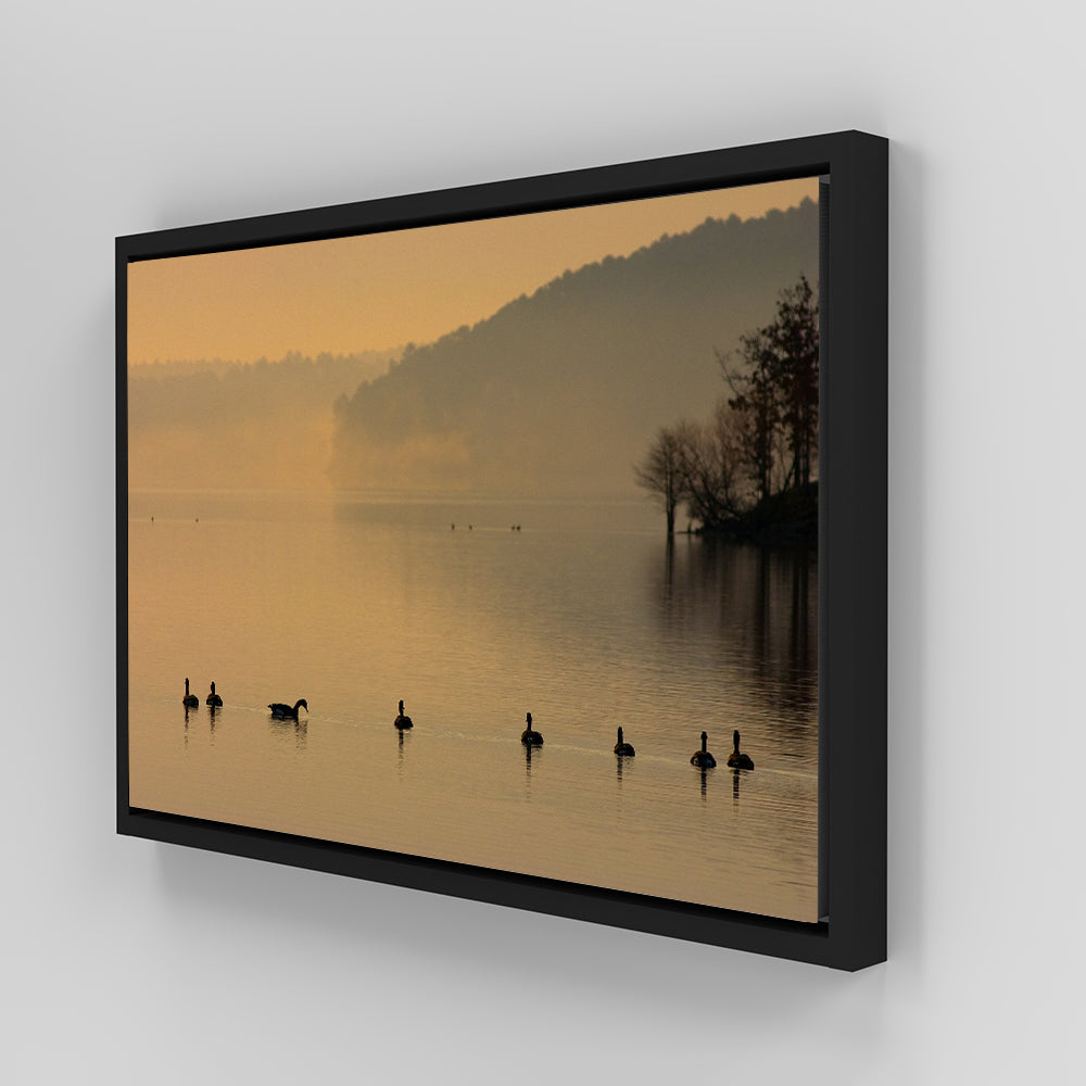 Stunning Geese on Lake Degray Wall Art for Your Home Decor
