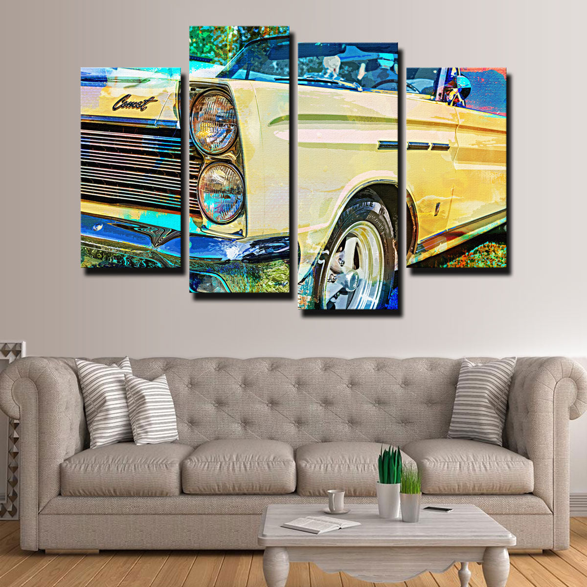 65-inch Caliente Convertible Wall Art - Stunning Decor for Any Space