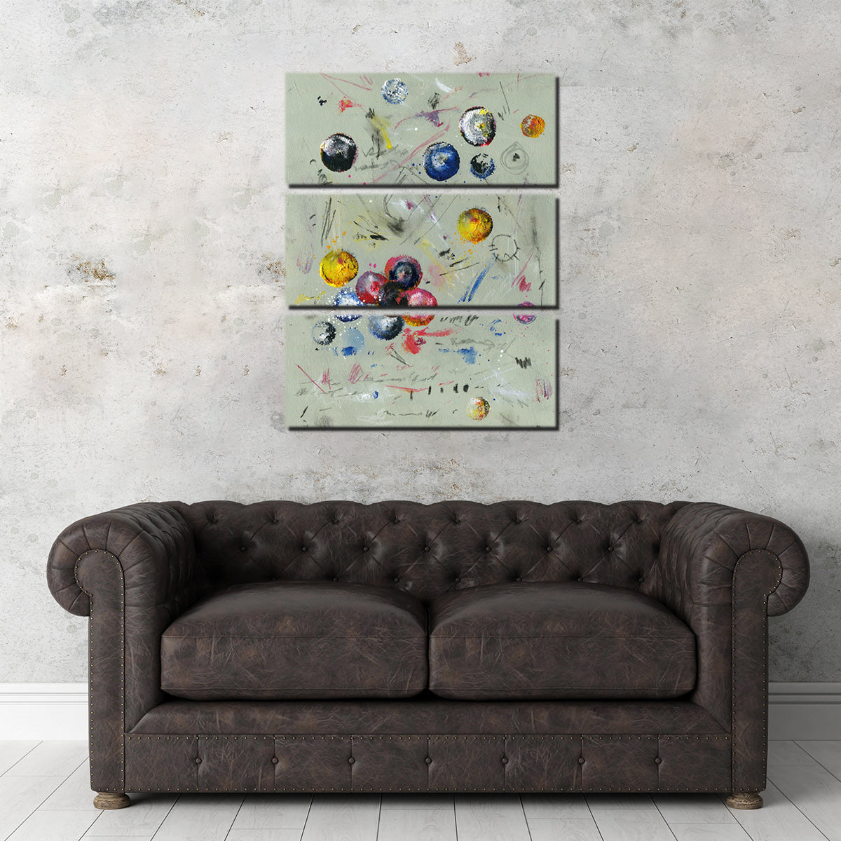 Stunning Circle Green Wall Art by Evgeny Vetrov