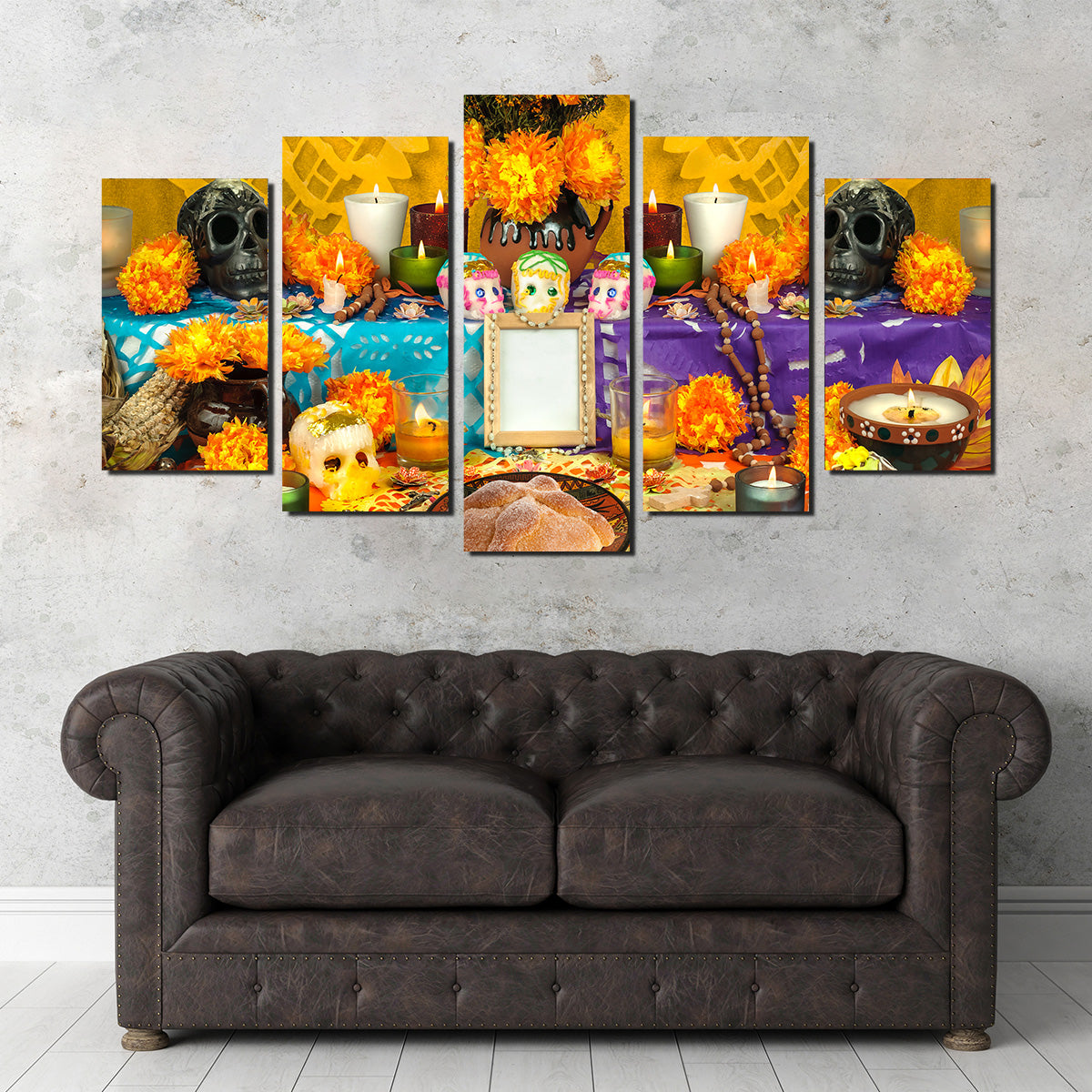 Authentic Day of the Dead Altar Wall Art for Stunning Home Decor