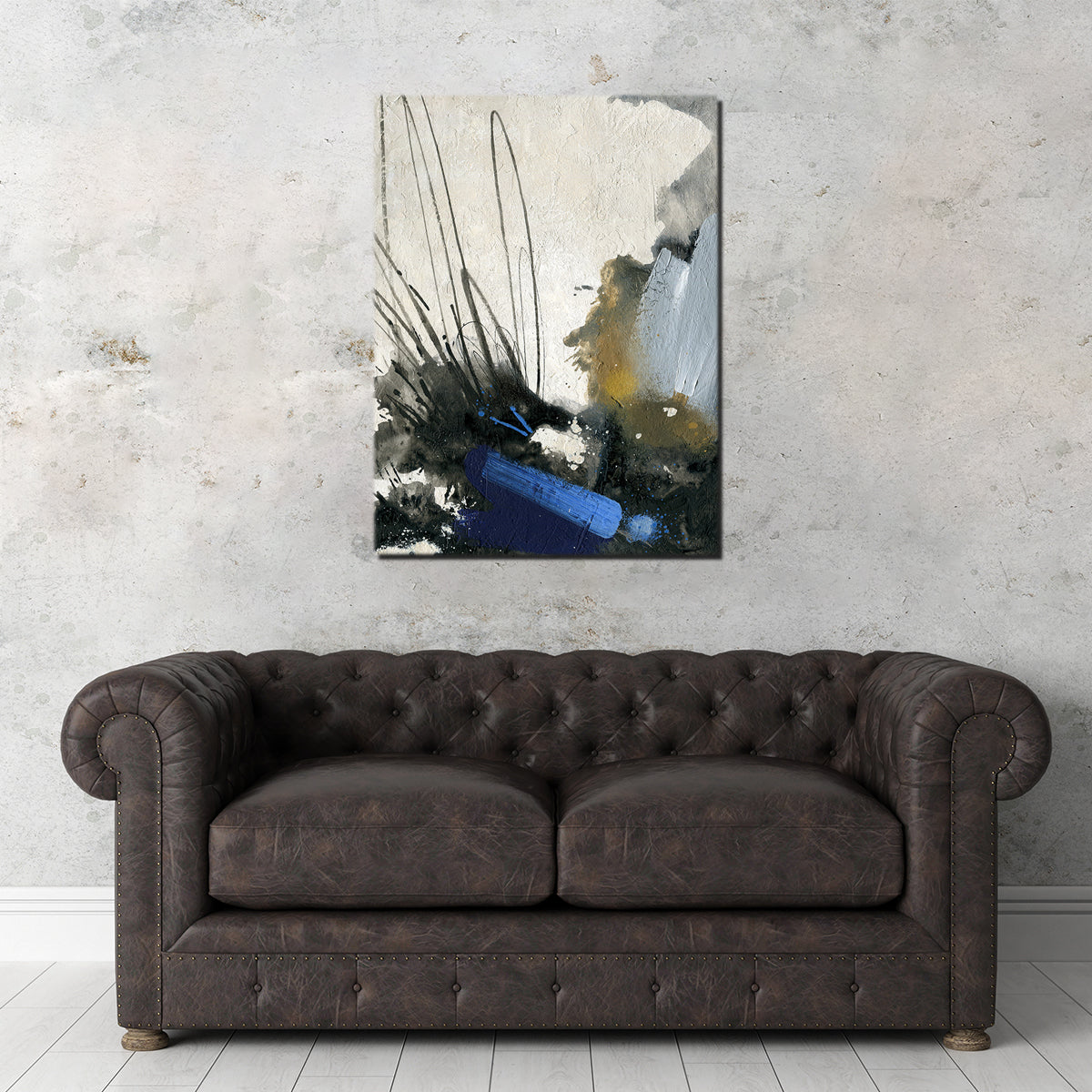 Stunning Abstract Paint Splash Wall Art by Evgeny Vetrov