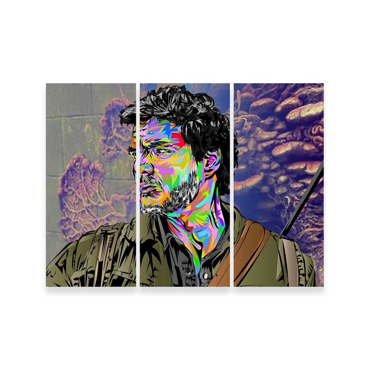 The Last of Us Stunning Wall Art - Sustainable and Museum-Quality