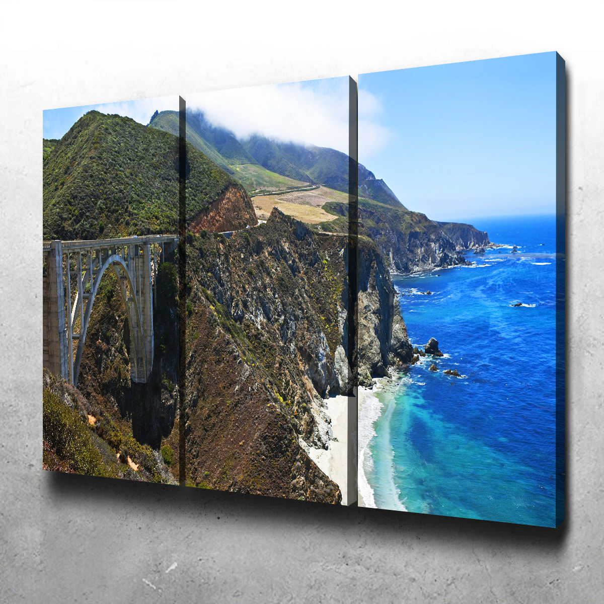 Stunning Bixby Creek Bridge Wall Art for Home Decor