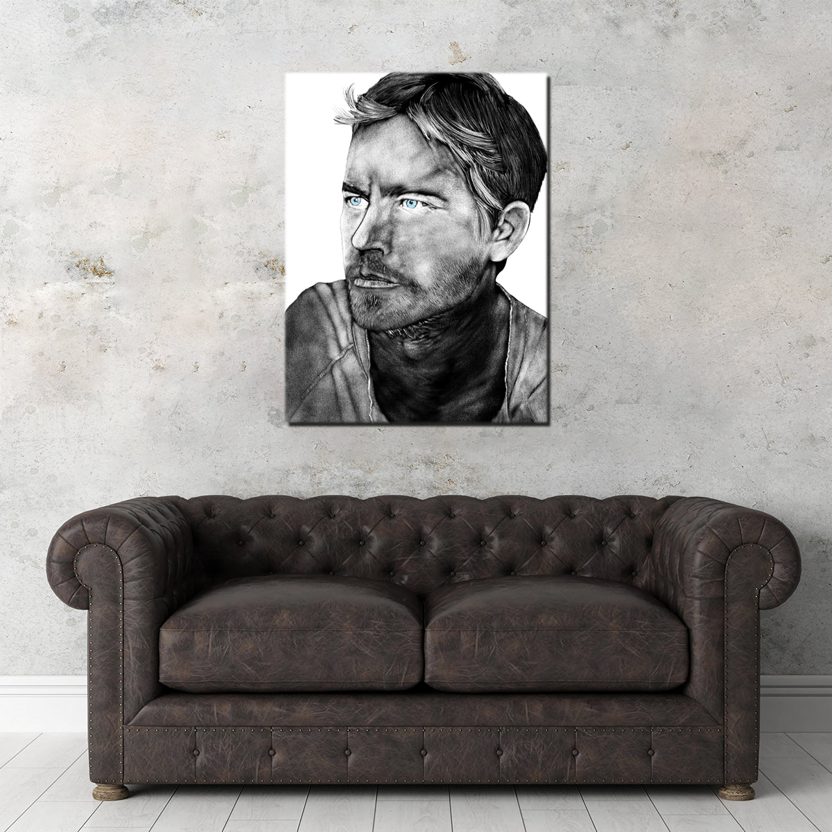 Stunning Paul Walker Wall Art by JPS Darko Art