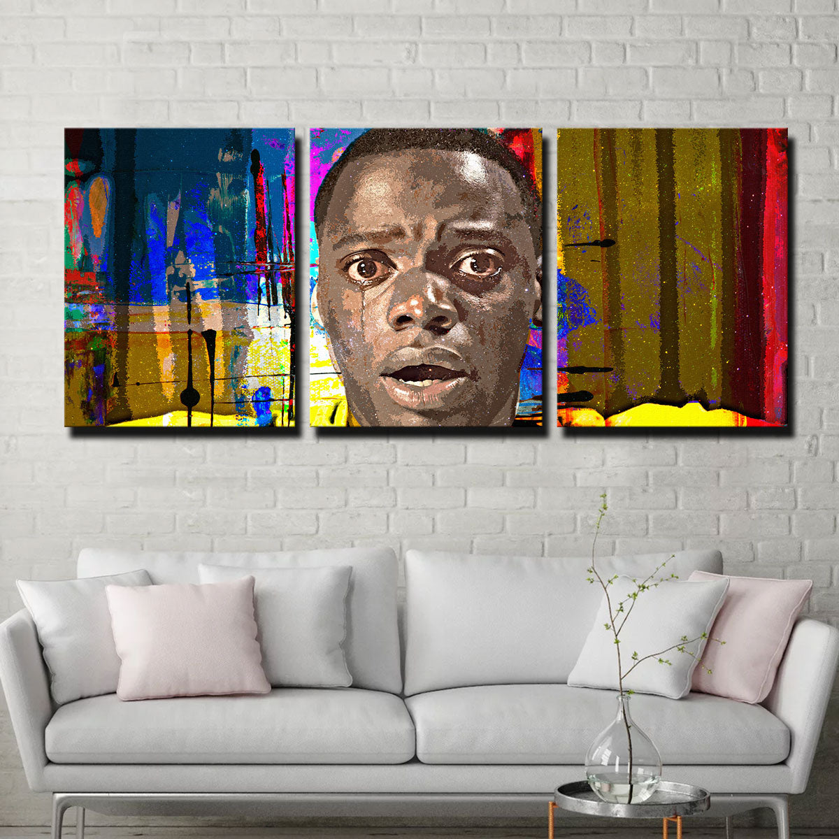 Stunning Abstract Get Out Wall Art for Home Decor