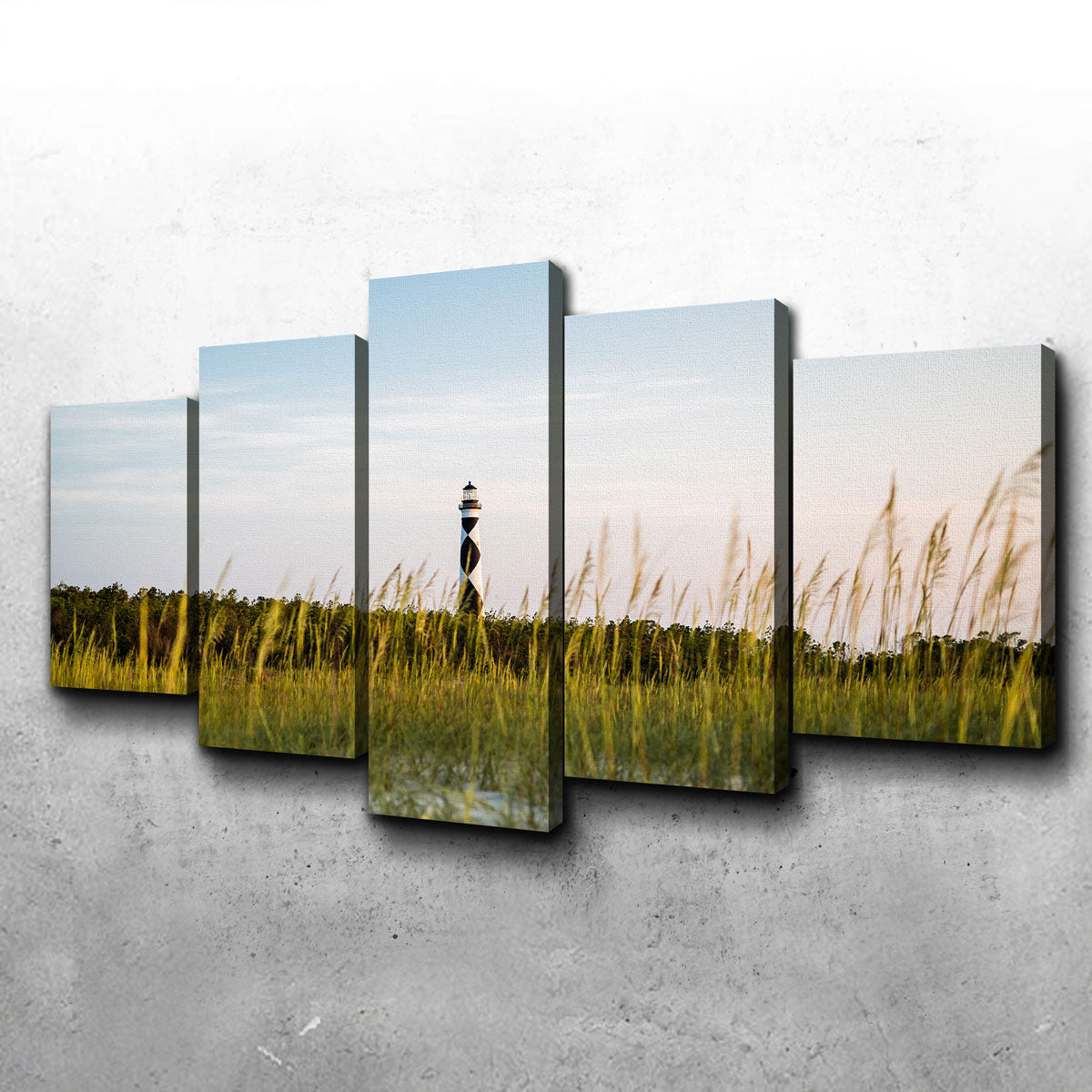 Stunning Lighthouse At Dawn Wall Art for Your Home Decor