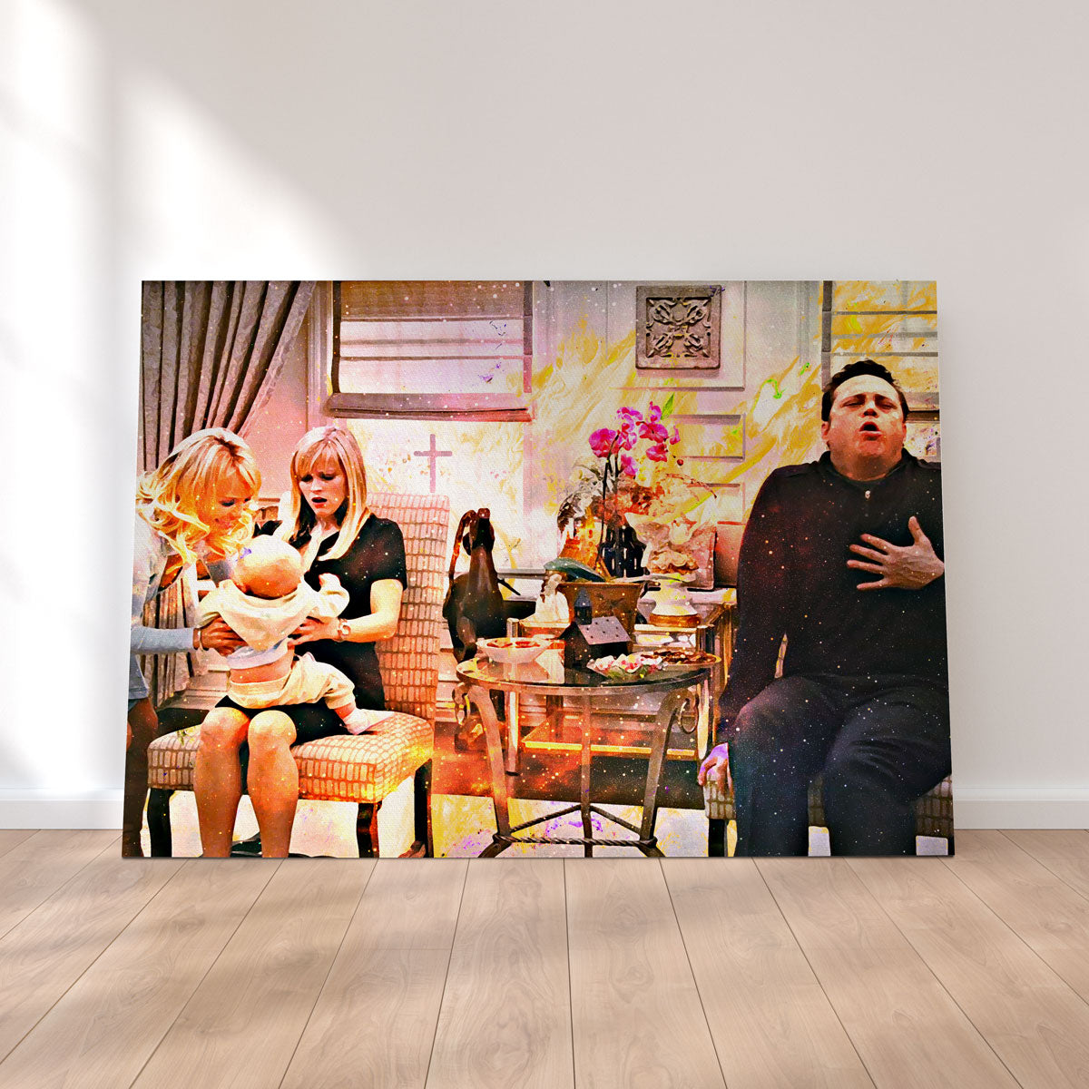 Exquisite Four Christmases Wall Art for Festive Decor