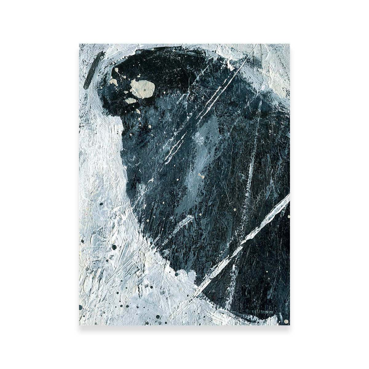 Stunning Black Ice Wall Art by Evgeny Vetrov