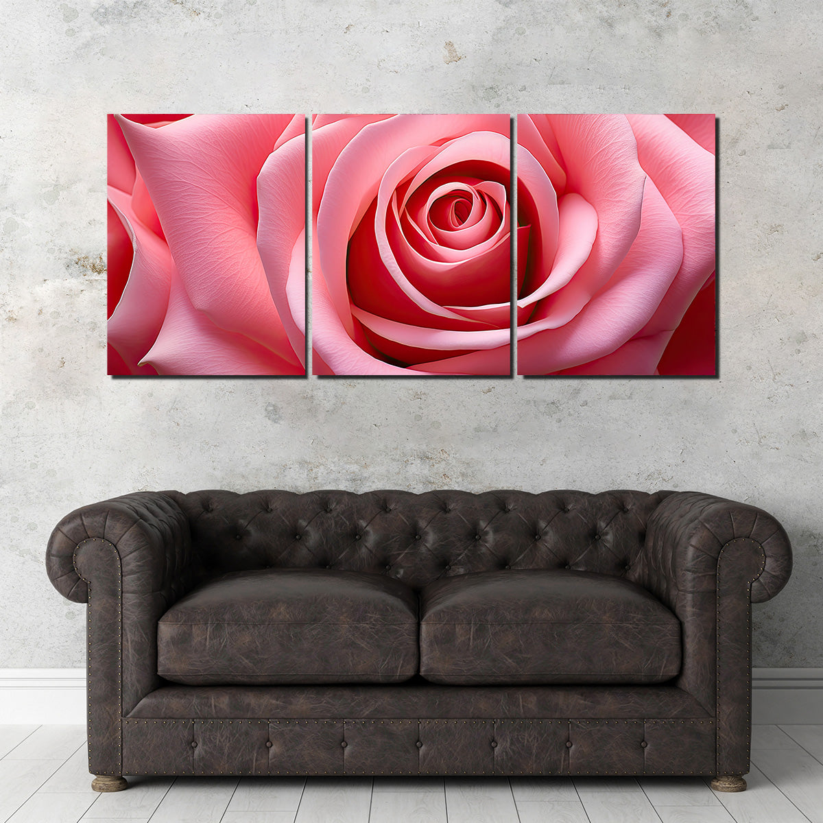 Stunning Light Pink Rose Art Print