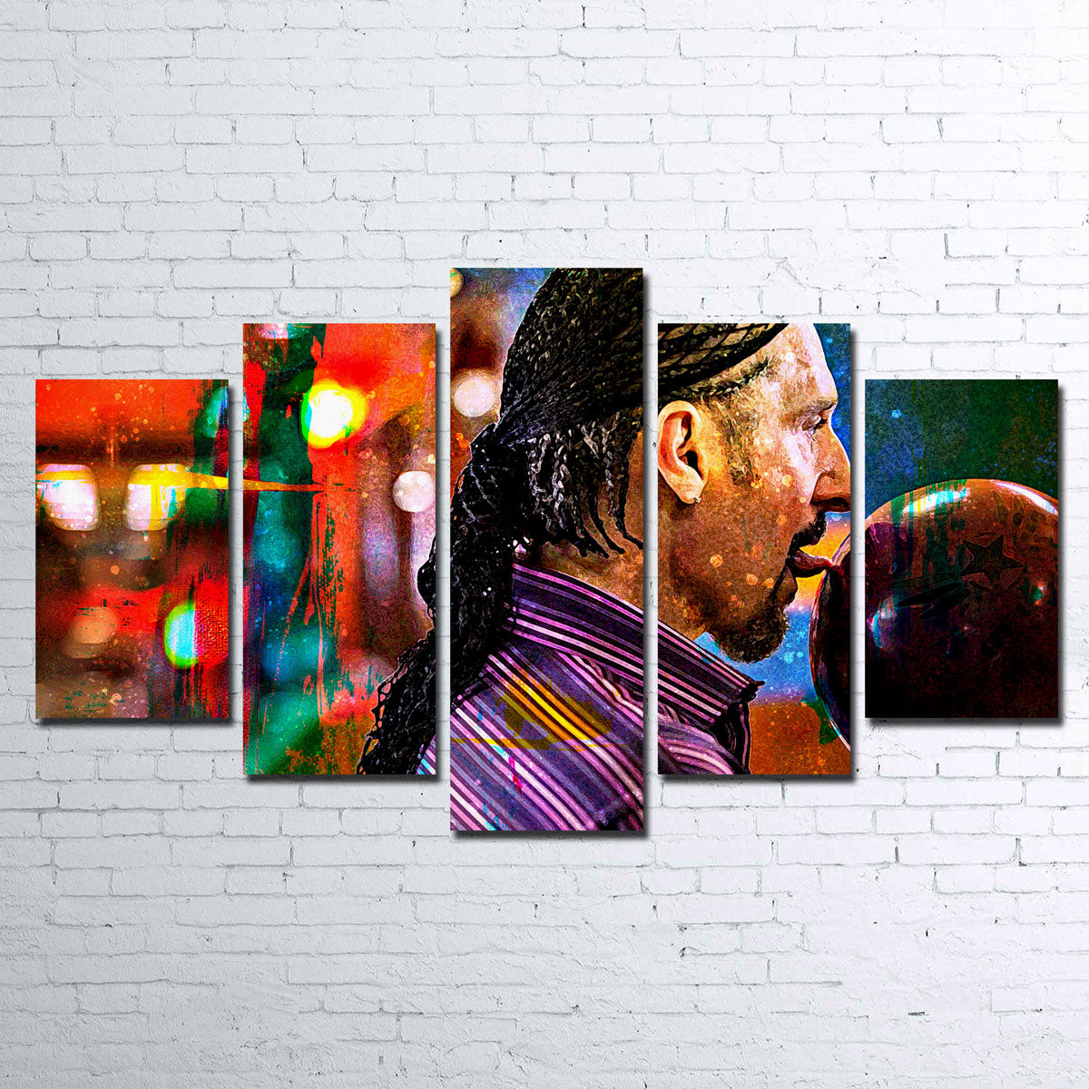 Stunning Quintana Wall Art - Handmade with Museum Quality Canvas