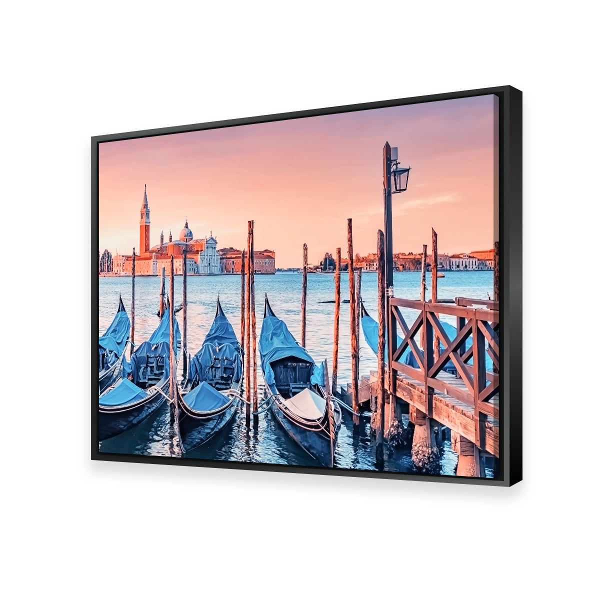 Stunning Gondolas In The Morning Wall Art for Your Home Decor