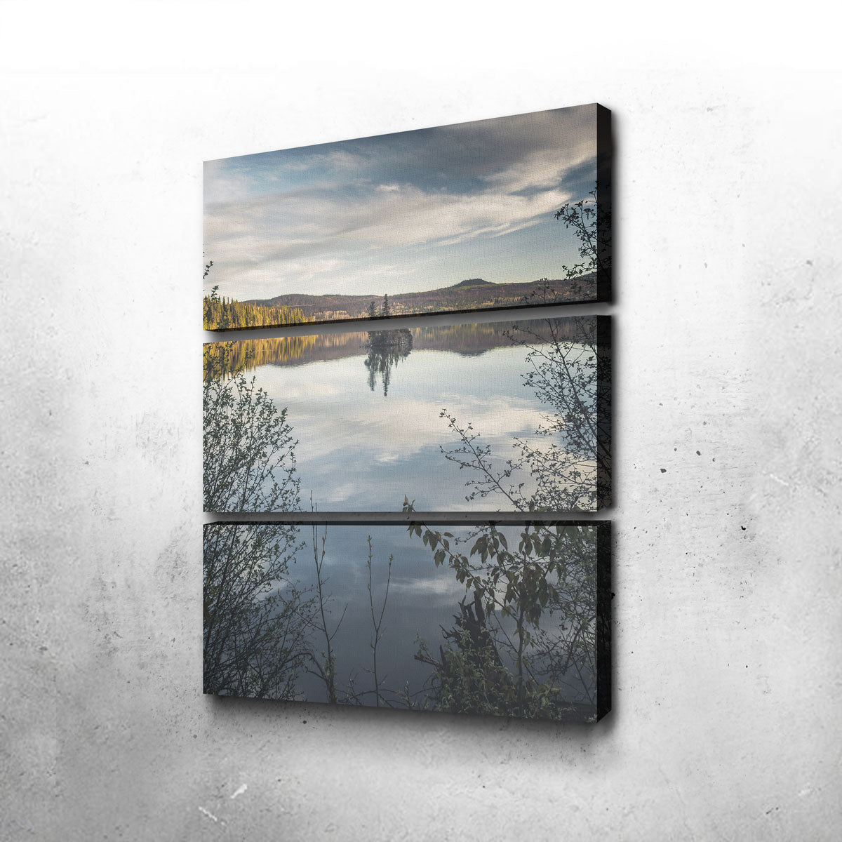 Stunning Francois Lake Wall Art by Mike Cotton