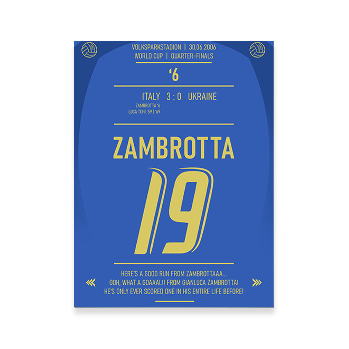 Zambrotta by George Sorin - Museum Quality Handmade Canvas Print