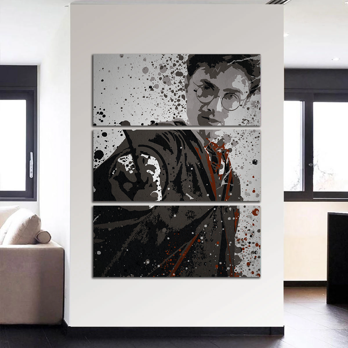 The Boy Who Lived Wall Art - Stunning Sustainable Canvas Decor
