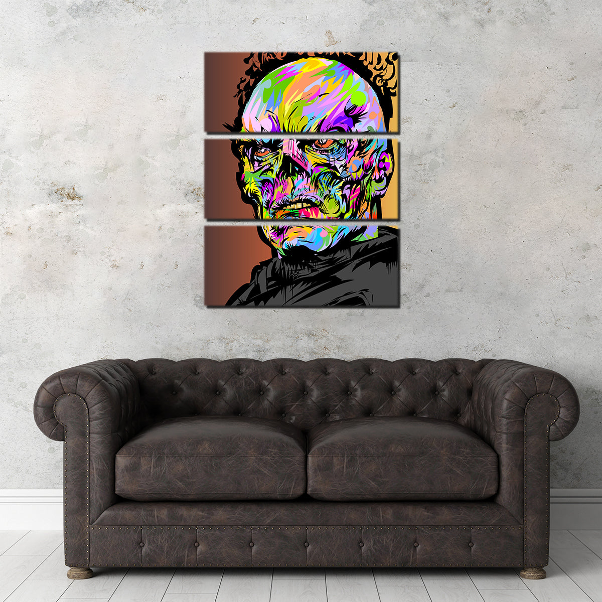 Vibrant Red Skull Color Wall Art for Stunning Home Decor