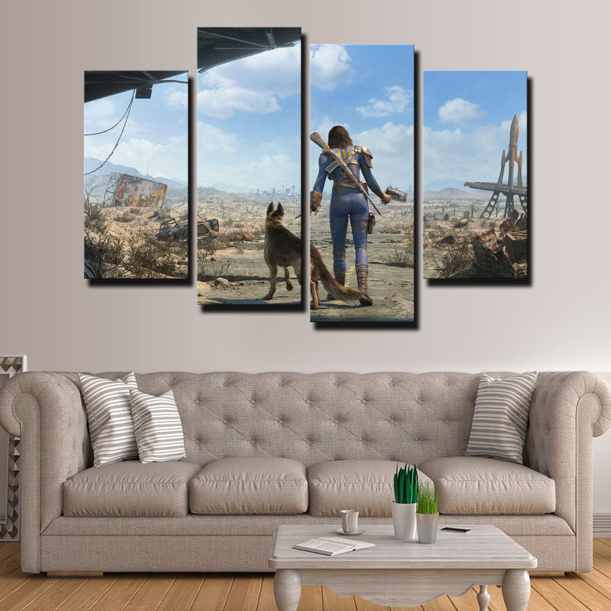 Sole Survivor Fallout Stunning Wall Art for Your Home Decor