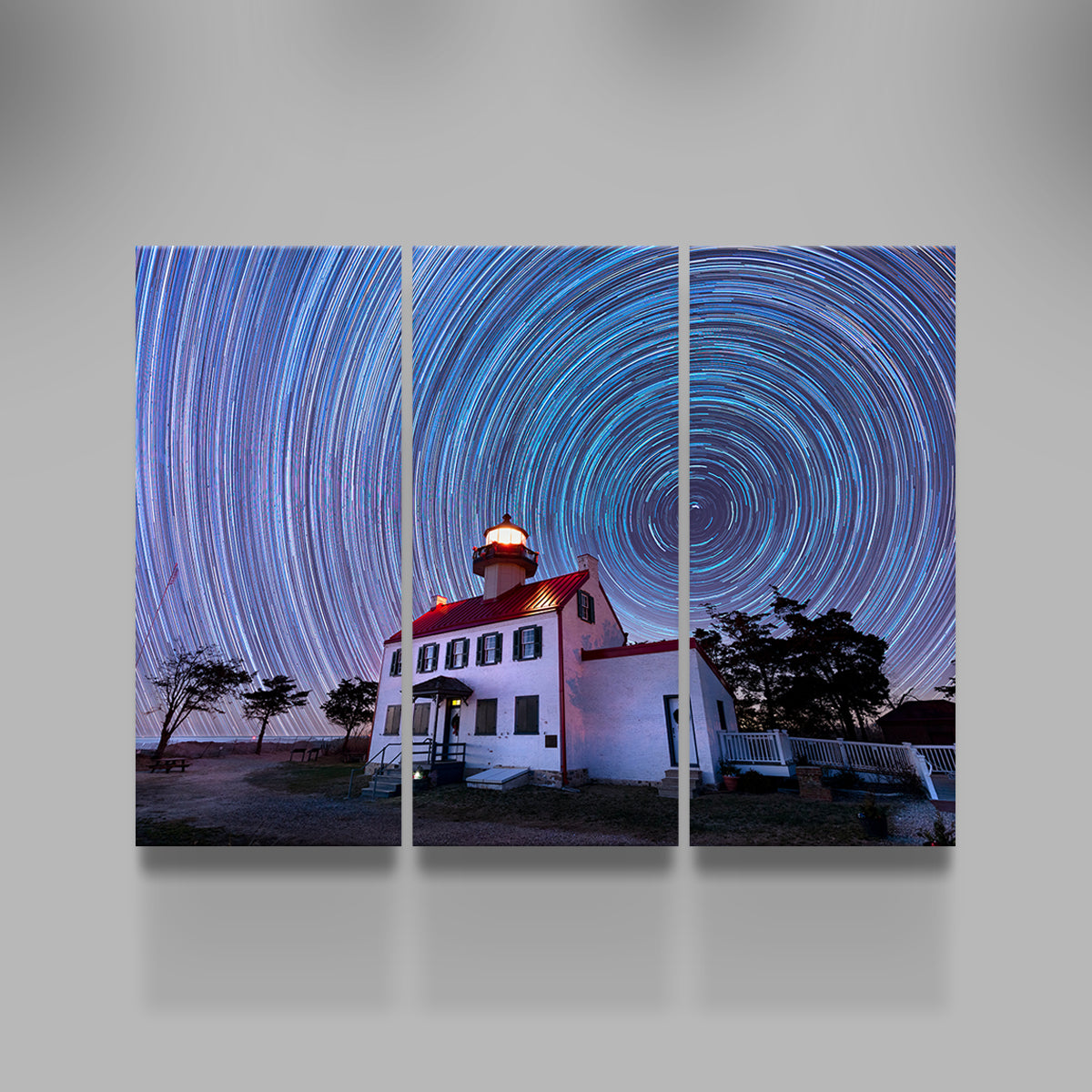 East Point Lighthouse - Stunning Winter Spinnies Wall Art by Shaun Mayer