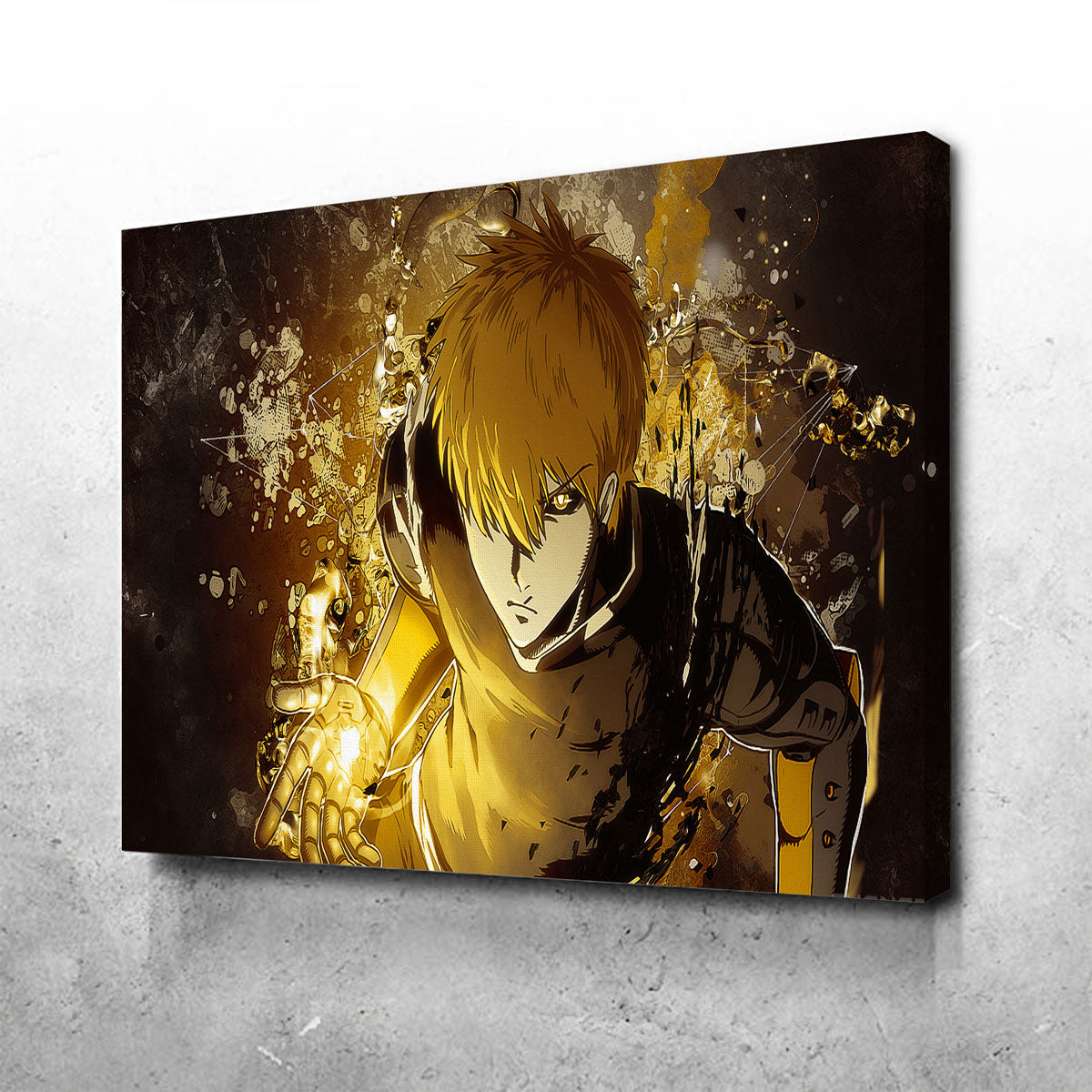 One Punch Man Stunning Wall Art for Anime Fans