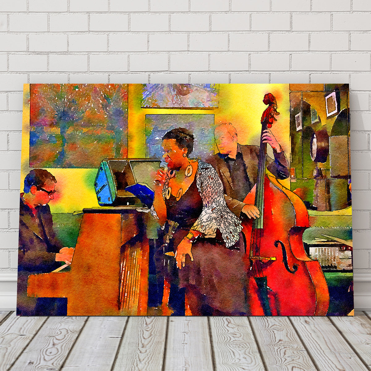 Exquisite Jazz Cafe Wall Art for Stunning Interior Decor