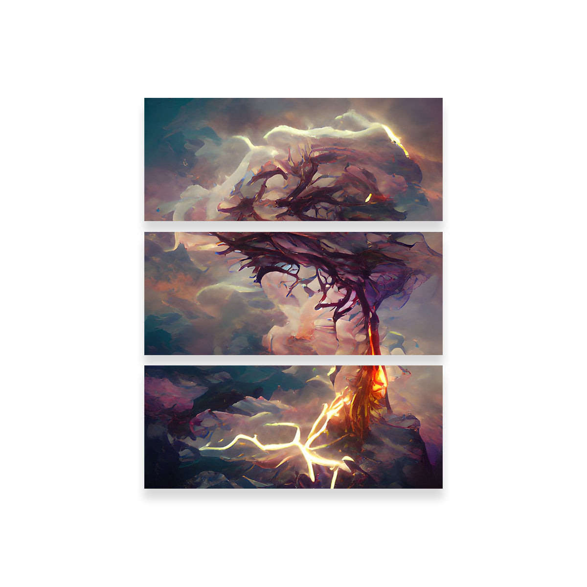 Stunning Lightning Wall Art by Gabriel Ritcey