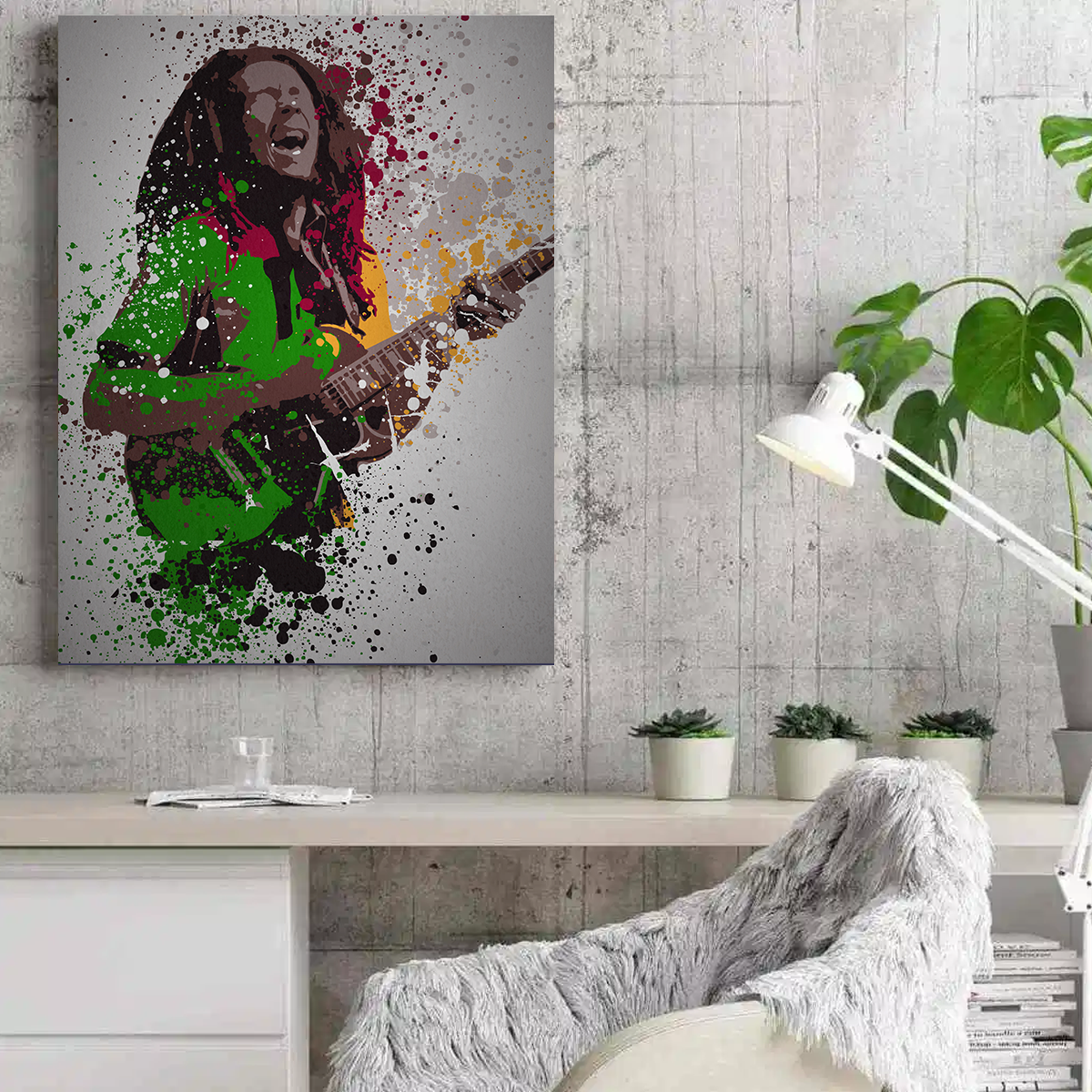 One Love Wall Art - Exquisite Handmade Canvas Wall Art