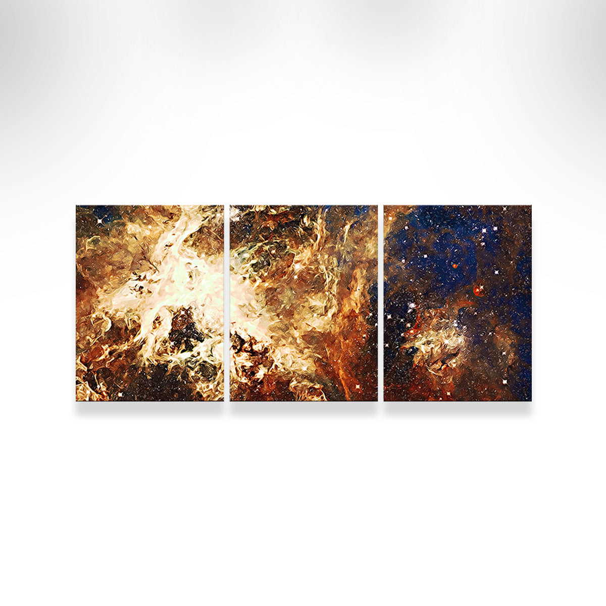 Enchanting Embers Of Stars Wall Art by Denise Dundon