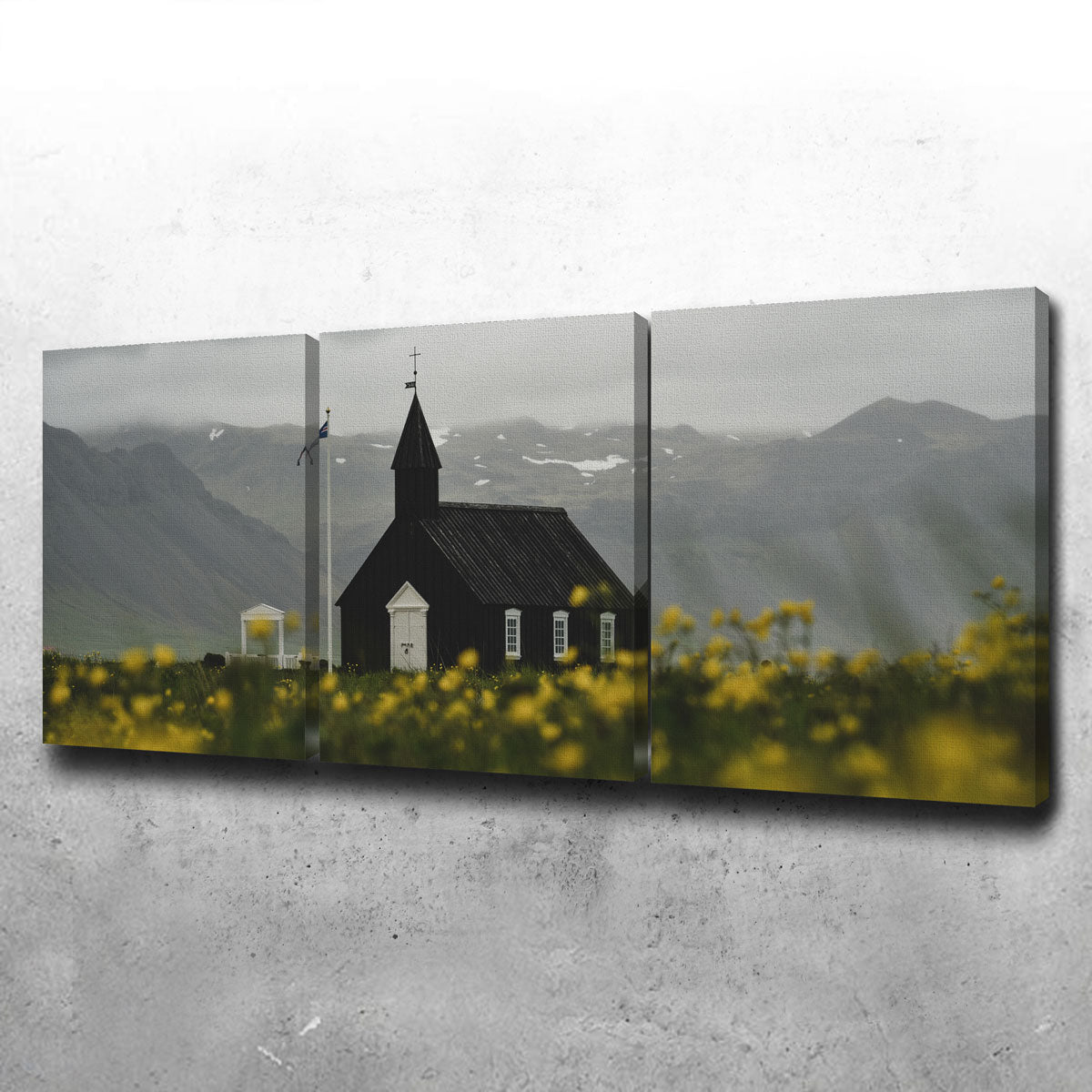 Exquisite Church Flowers Wall Art by Dennis Maida