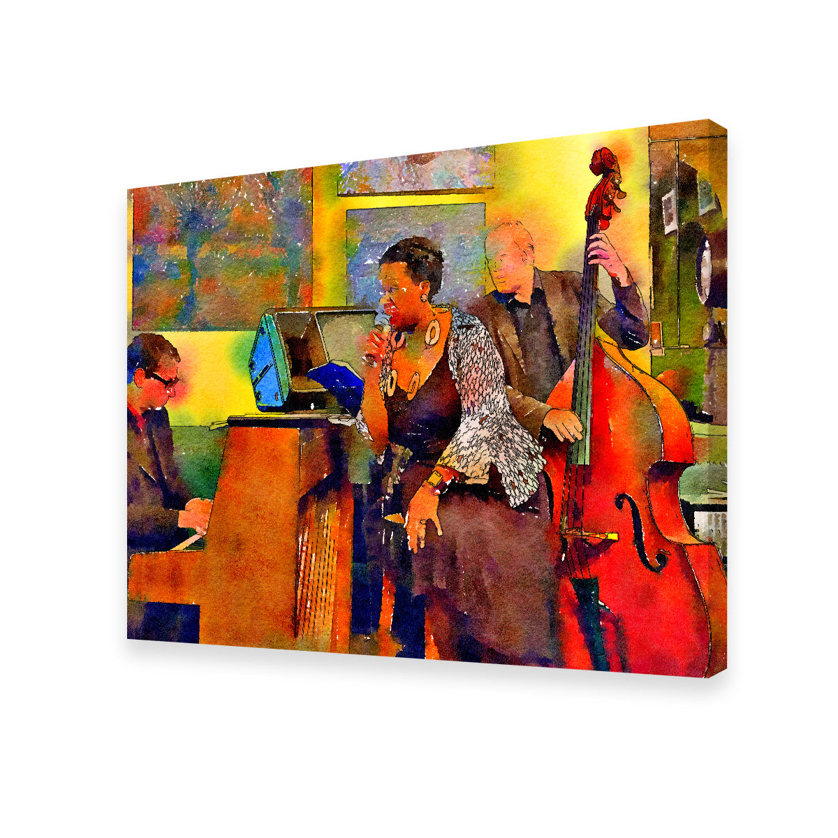 Exquisite Jazz Cafe Wall Art for Stunning Interior Decor
