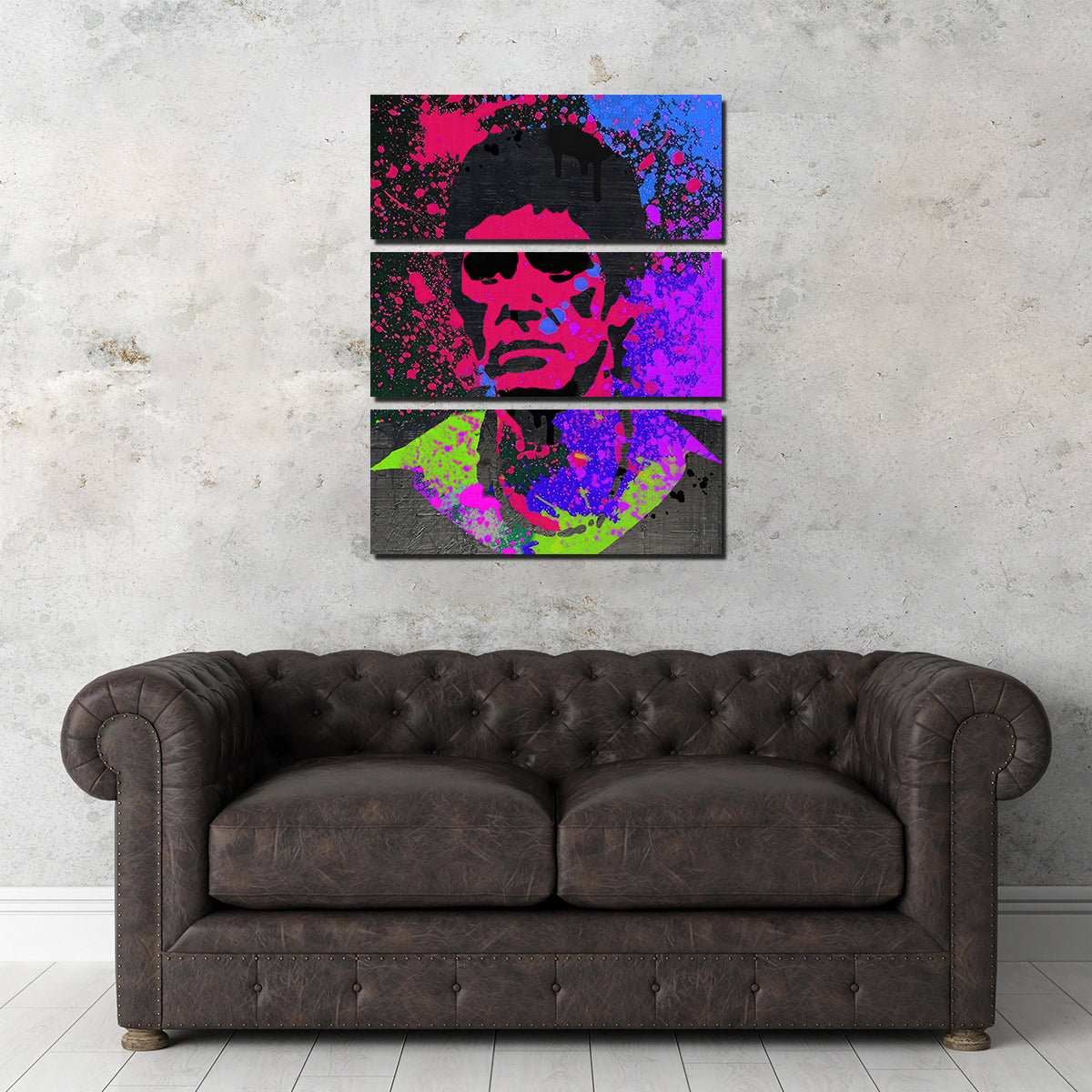 Scarface Wall Art Paintings by Stephen Chambers