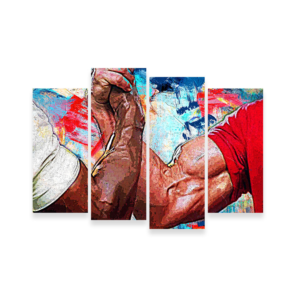 Stunning Dutch & Dillon Handshake Wall Art for Home Decor