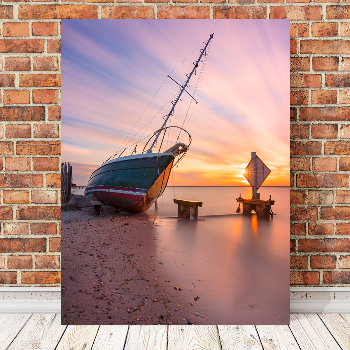 Abandoned Sails Stunning Wall Art by Shaun Mayer