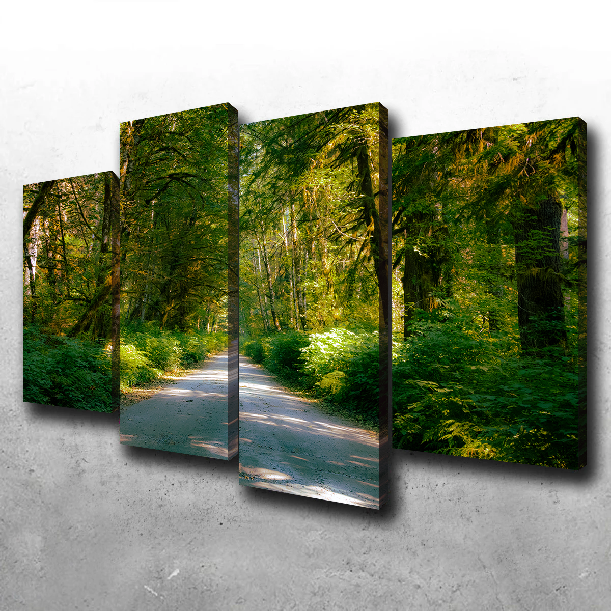 Exquisite Rainforest Road Wall Art by Kyle Sherry