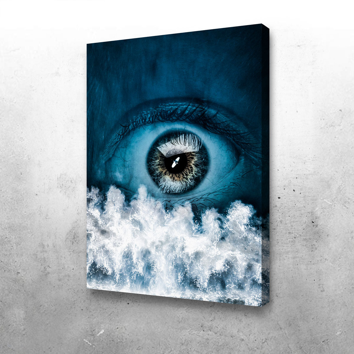 Stunning Blue Eye Wall Art for a Captivating Decor
