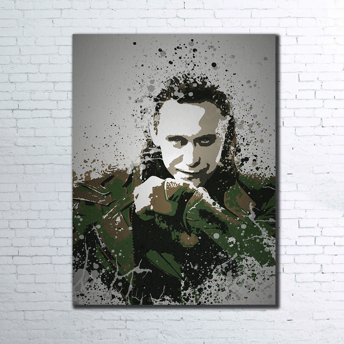 The Enigmatic God Of Mischief Wall Art - Stunning Decor for Your Space