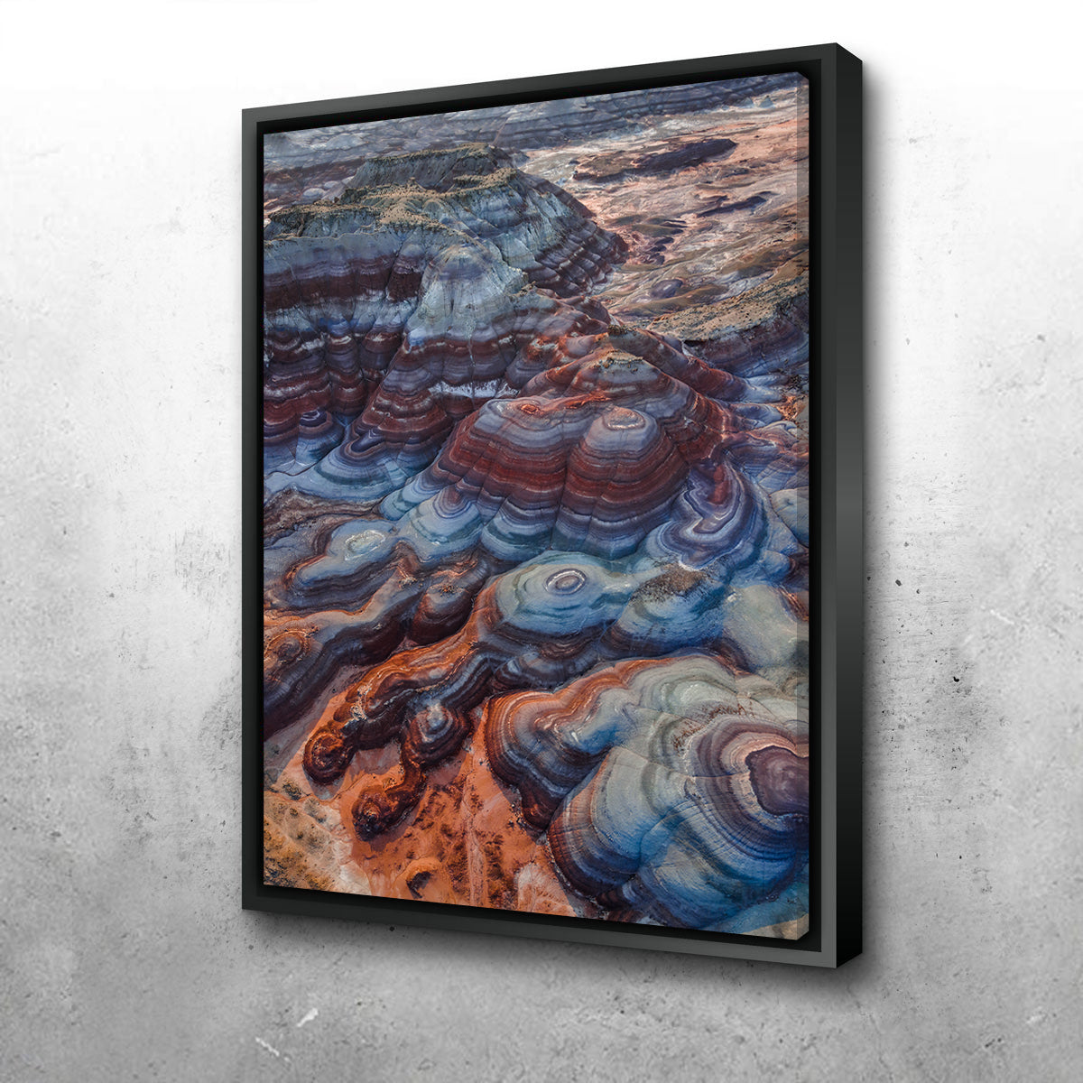Stunning Rainbow Hills Wall Art by Lucas Moore