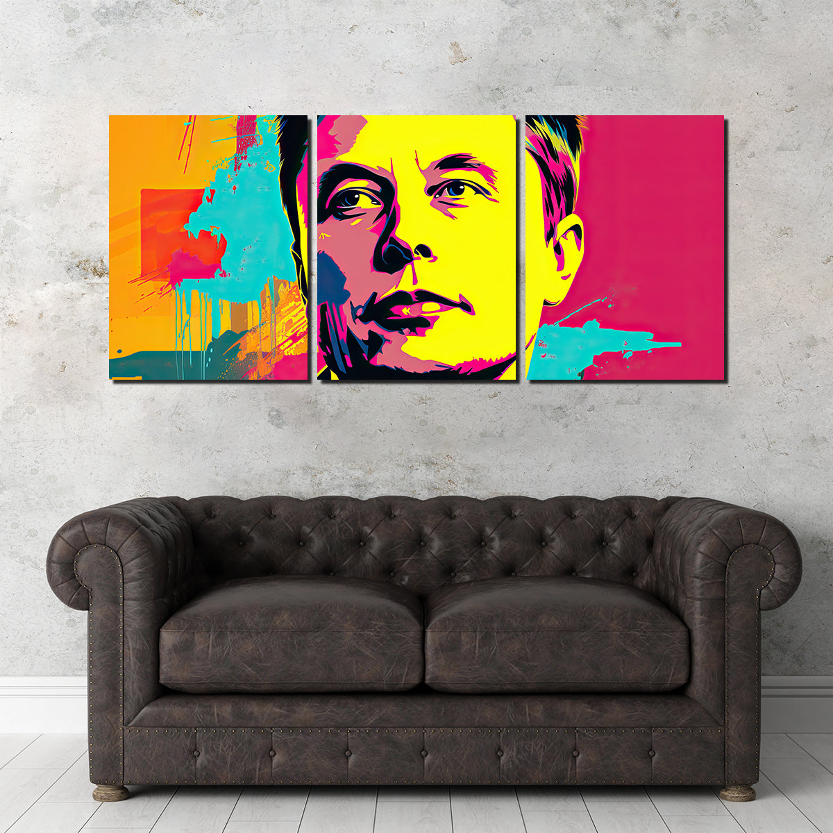 Unique Elon - Warhol Inspired Wall Art by Ralph & Laura Design