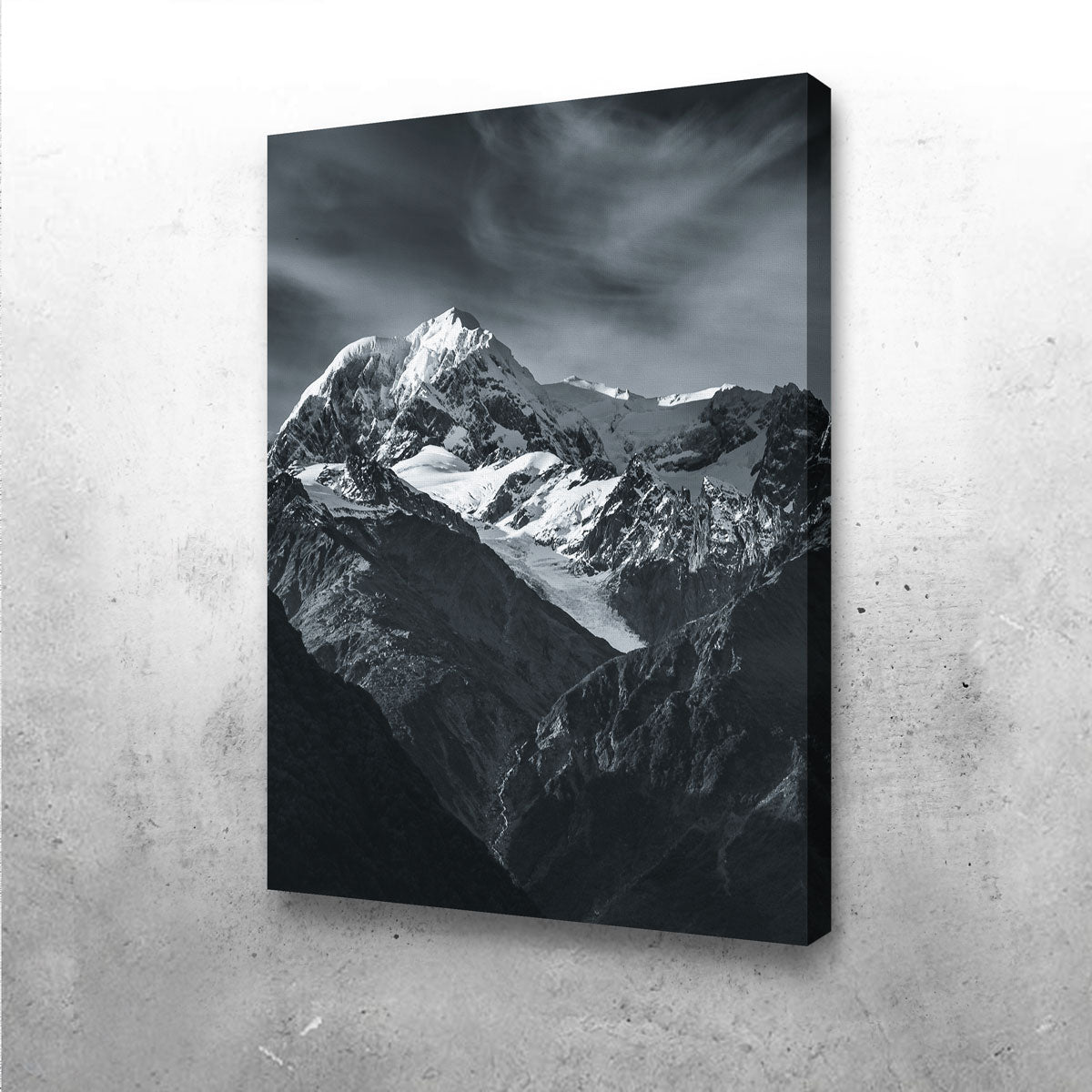 Stunning Fox Glacier Wall Art by Mike Cotton