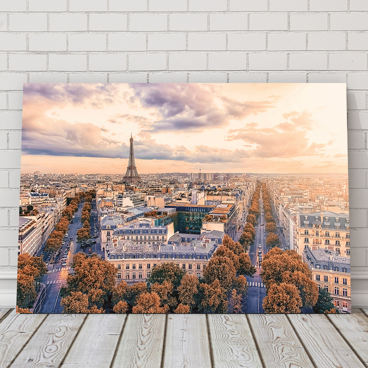 Stunning Paris Sunset Wall Art for Your Home Decor
