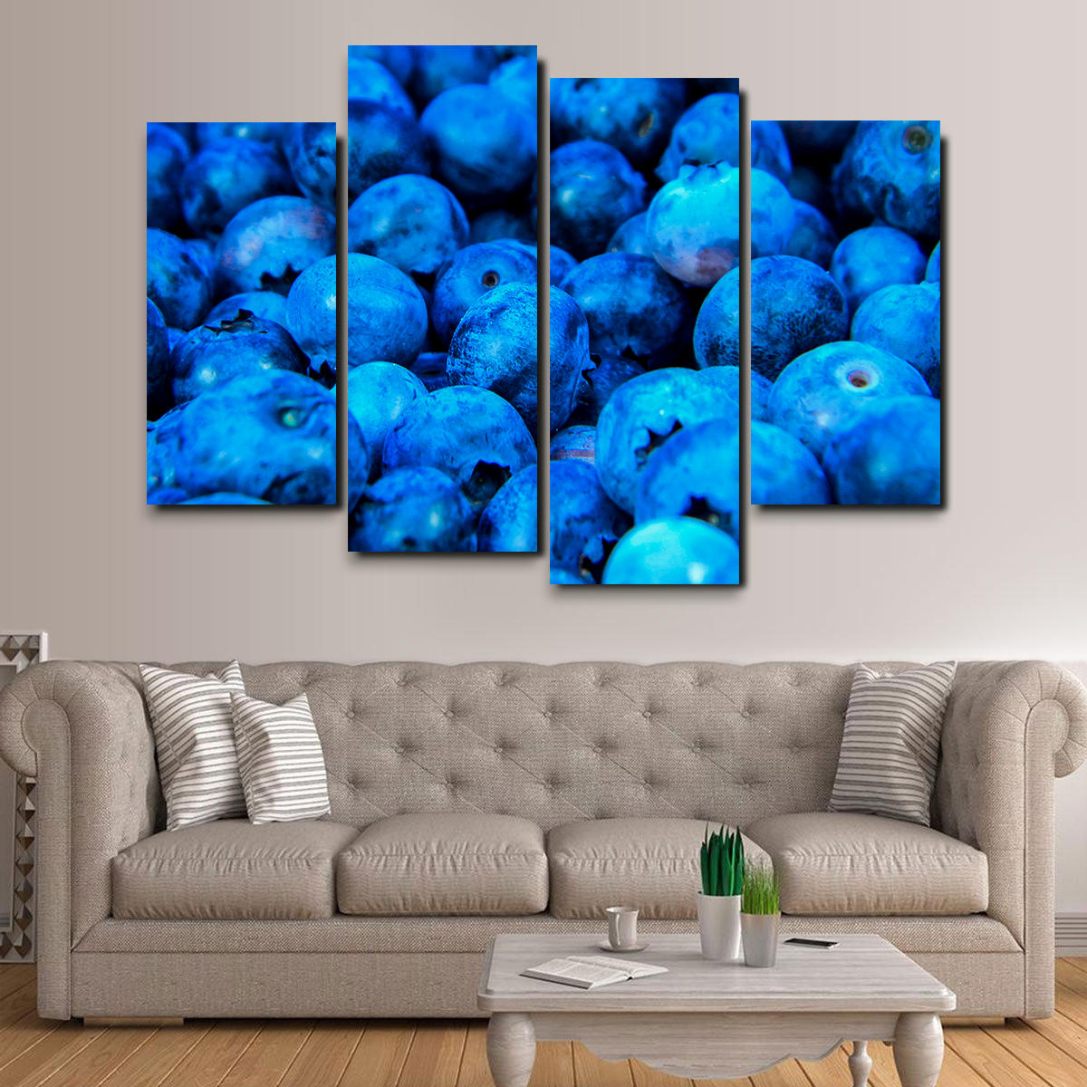 Stunning Blue Wall Art by Manuel Luces