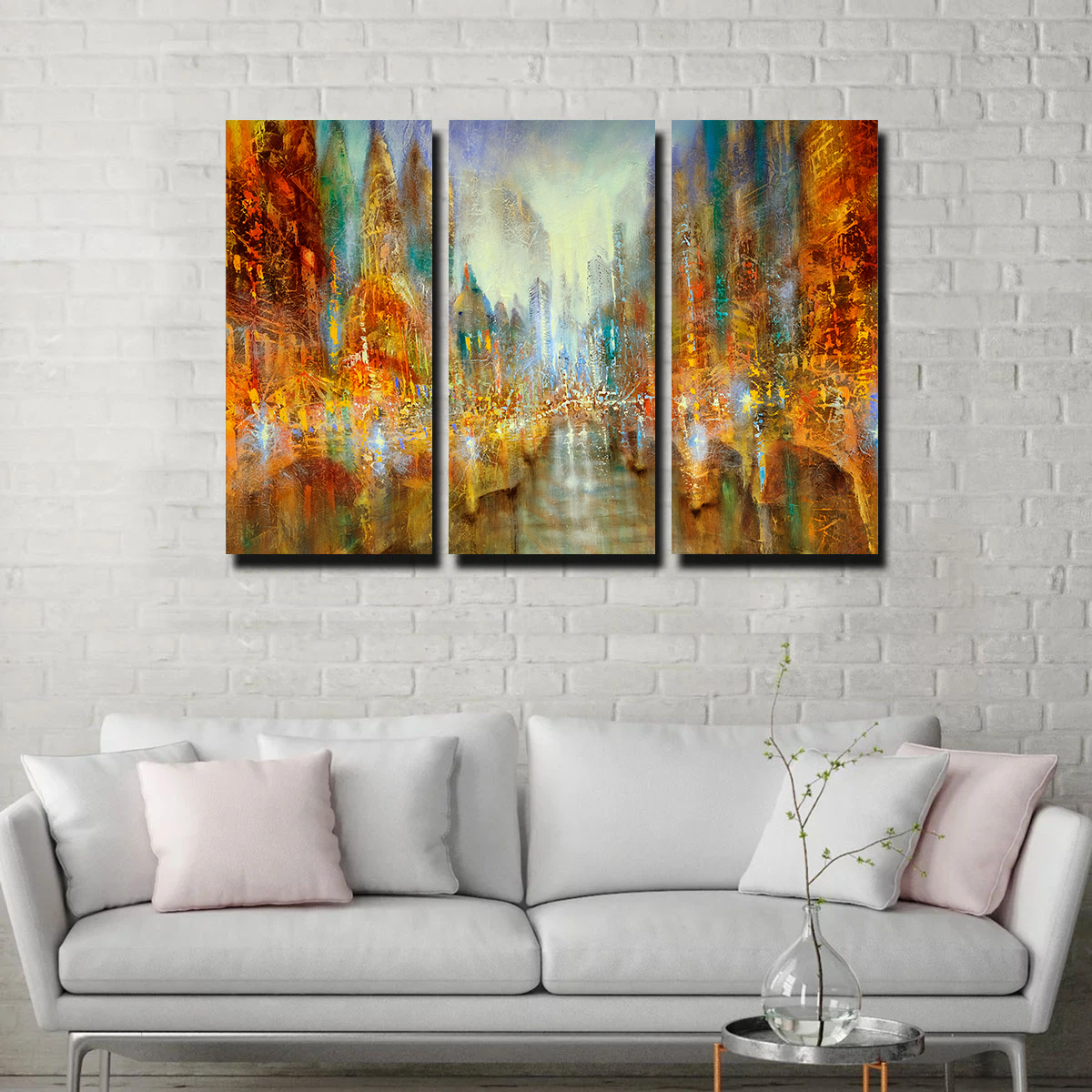 Stunning City of Lights Wall Art by Annette Schmucker