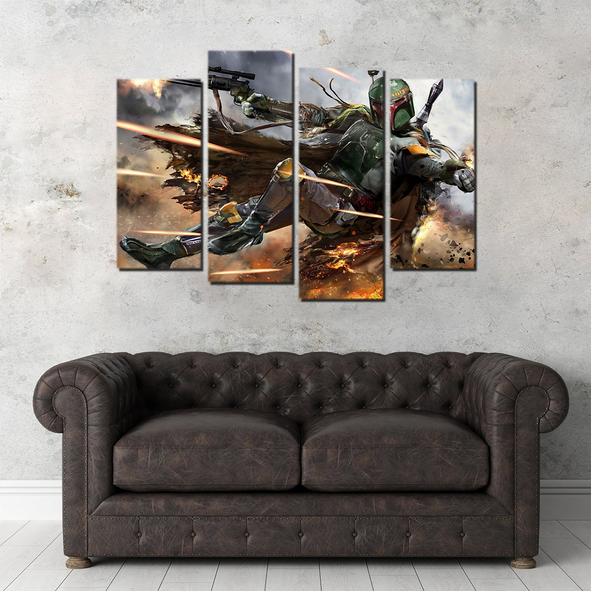 Stunning Boba Fett Wall Art for Your Home Decor