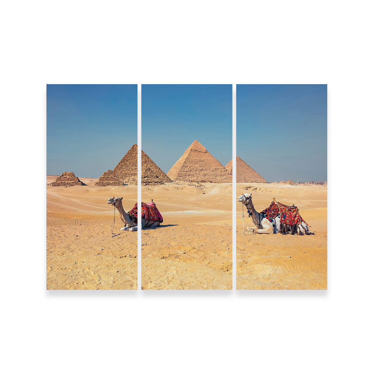 Giza Wall Art - Premium Handmade Canvas Artwork