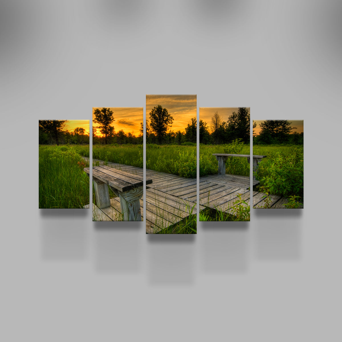 Stunning Irwin Prairie Sunset Wall Art for Home Decor